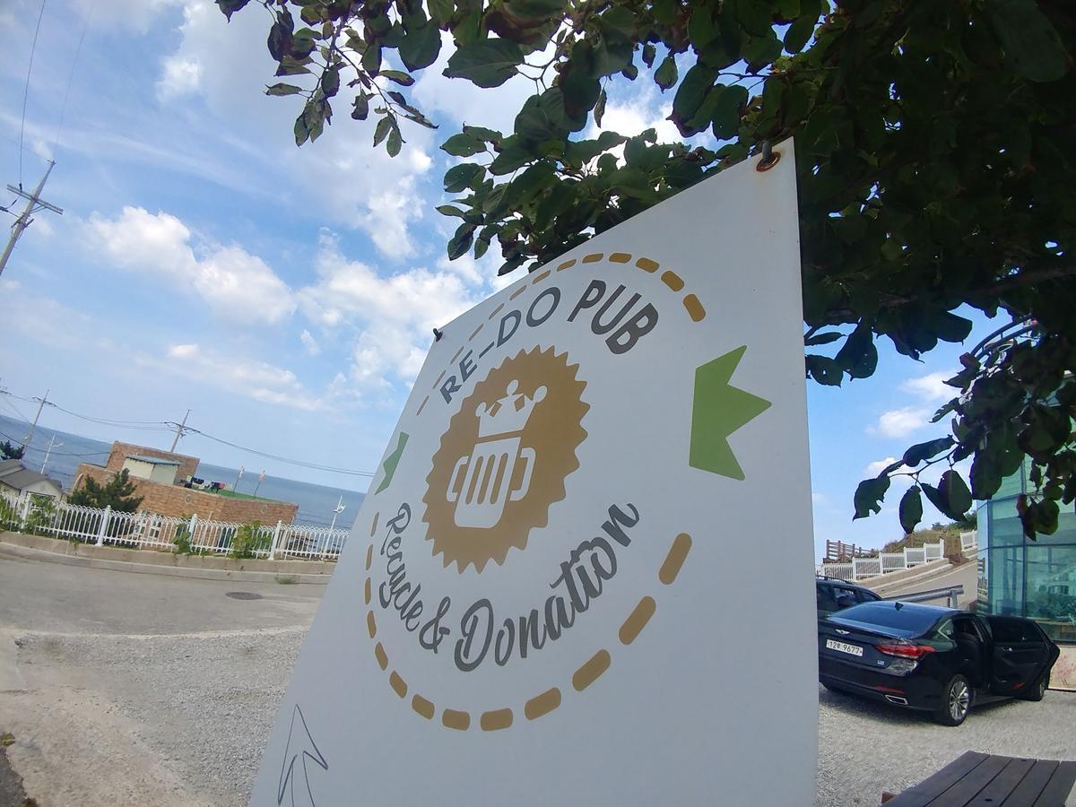 Redo Backpacker'S Hostel Gangneung Bagian luar foto